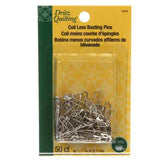 Dritz Coil-less Curved Safety Pin Size 1 50 ct